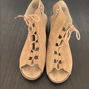 Steve Madden Open Toe Bootie/Sandal